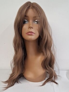 NWT JB Extensions Natural Long Wavy Women's Wig - Light Brown